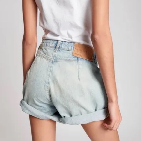 One TEASPOON Kansas Streetwalker Denim Shorts Size 24 - Picture 2 of 9